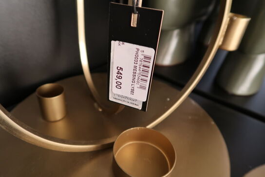 2 stk. lysestager HOUSE DOCTOR