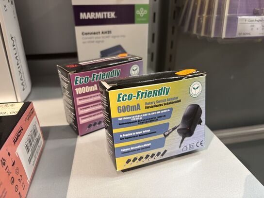 3 stk. adaptere MARMITEK m.fl.