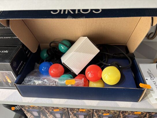 3 pakker julelys SIRIUS