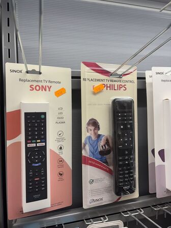 2 stk. fjernbetjeninger SINOX