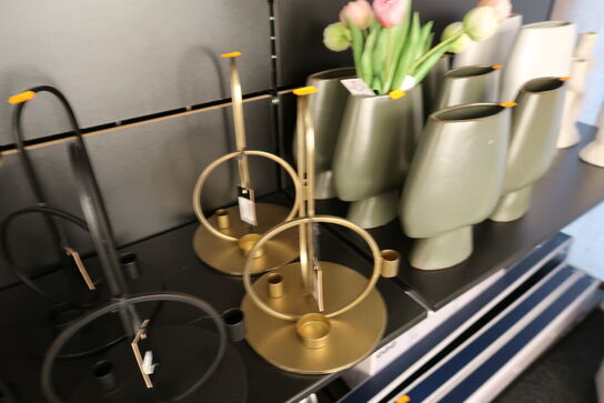 2 stk. lysestager HOUSE DOCTOR