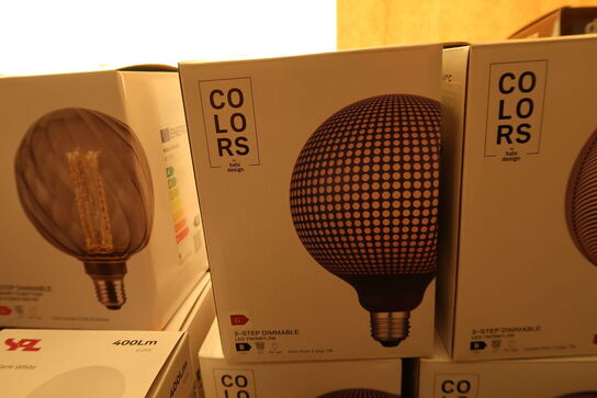 4 stk. pærer COLORS