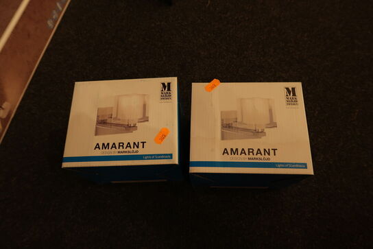 2 stk. badeværelseslamper MARKSLÖJD Amarant