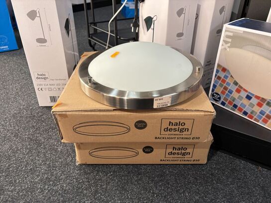 2 stk. væglamper HALO DESIGN Backlight String