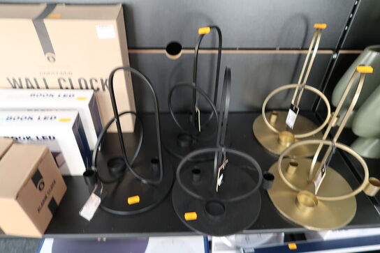 3 stk. lysestager HOUSE DOCTOR