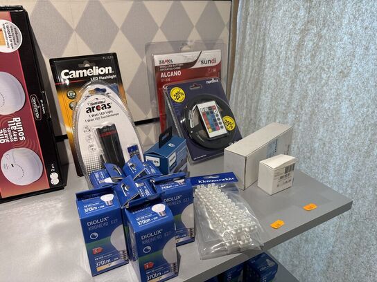 Div. Pærer DIOLUX, ledstrips m.m.