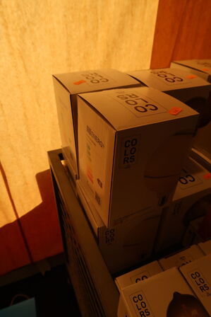 4 stk. pærer COLORS