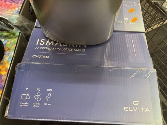 Isterningemaskine ELVITA CMI3703X