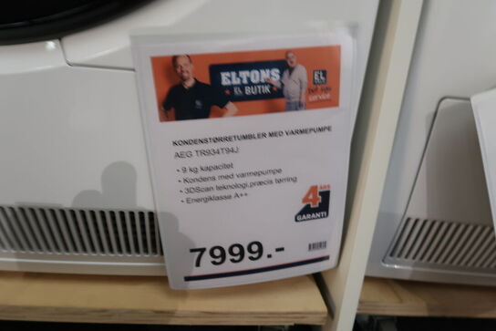 Kondenstørretumbler AEG TR934T94J