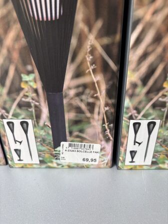 5 stk. LED solcelle fakler