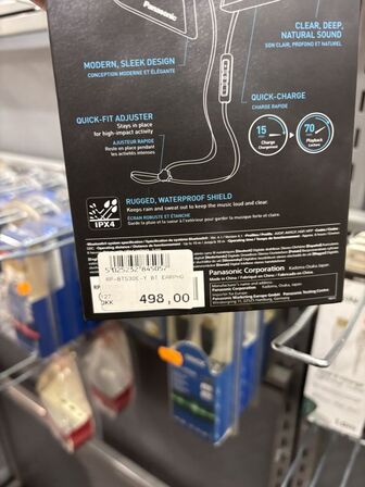 Hovedtelefoner PANASONIC Wings