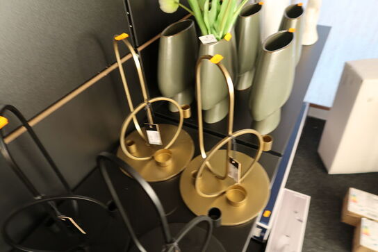 2 stk. lysestager HOUSE DOCTOR