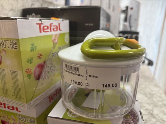 3 stk. minichopper TEFAL K1330404