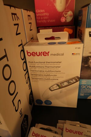 6 stk. termometer BEURER FT09 samt Termometer BEURER FT 65