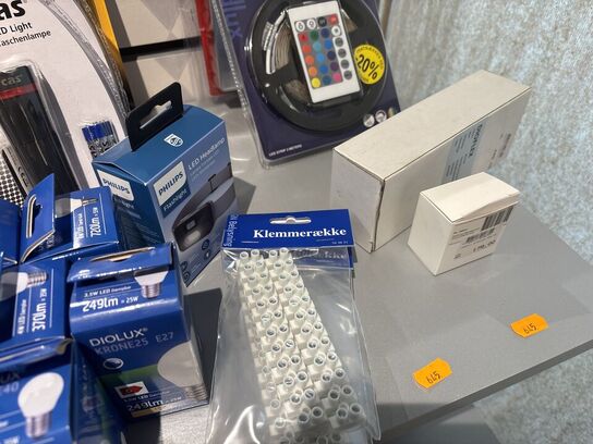 Div. Pærer DIOLUX, ledstrips m.m.