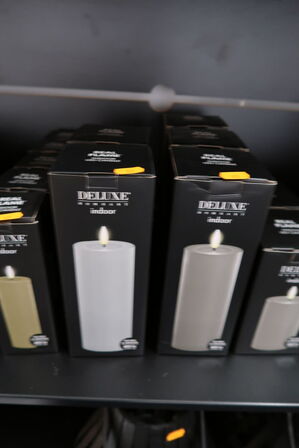 5 pakker bloklys DELUXE Homeart