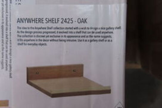 10 stk. ANYWHERE SHELF 2425 - OAK