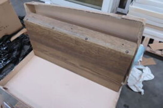 10 stk. SHOE SHELF SMOKED OAK