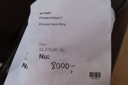 Lampe PENDANT SHIBARI 5