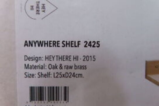 10 stk. ANYWHERE SHELF 2425 - OAK