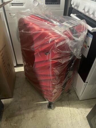 Kuffertsæt TRAVELO Rød.