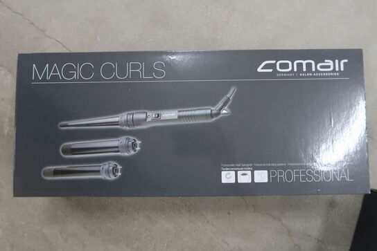 Pakke med hårtørre, glattejern og krøllejern COMAIR, HGI