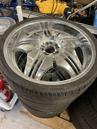 4 stk. bildæk KUMHO 255/30R22 95W