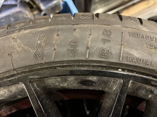 4 stk. bildæk KLEBER 225/40 R18 92Y