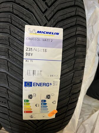 2 stk. bildæk MICHELIN CROSSCLIMATE 2 235/45 R18