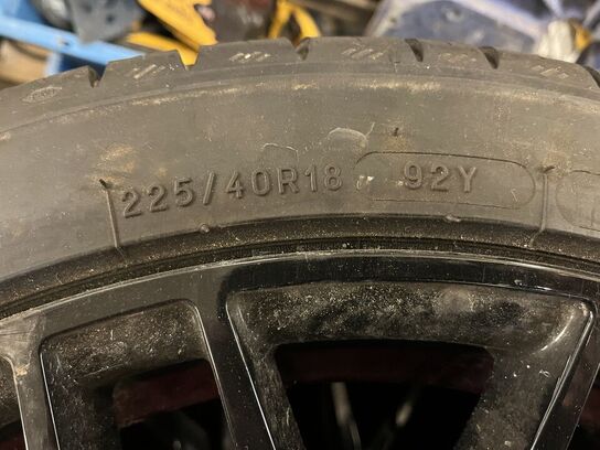 4 stk. bildæk KLEBER 225/40 R18 92Y