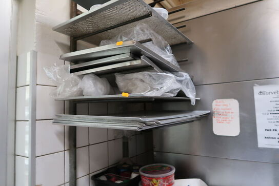 Vægstativ med div. Bageplader