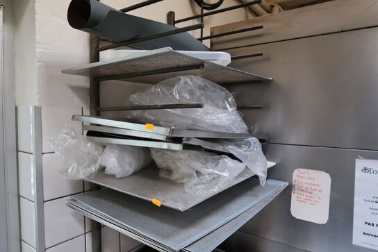 Vægstativ med div. Bageplader