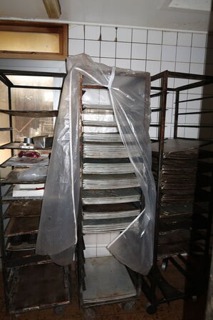 3 stk. stikvogne med div. Bageplader og forme