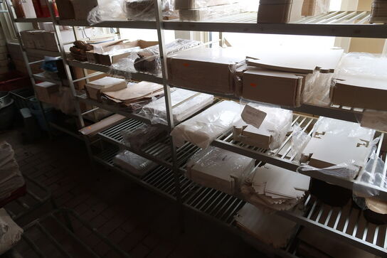 Div. Fødevarereoler uden indhold