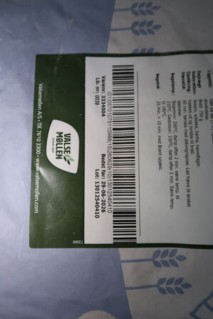 Palle med div. mel NATURAKS, VALSE MØLLEN