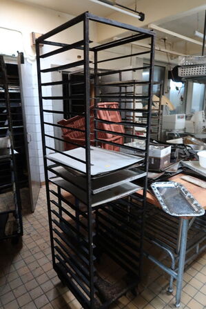 3 stk. stikvogne med div. Bageplader