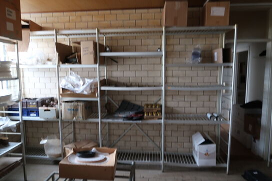 Div. Fødevarereoler uden indhold