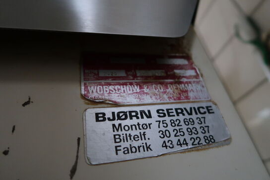 Røremaskine BJØRN VARIMIXER 1987 R60 med div. skåle og tilbehør