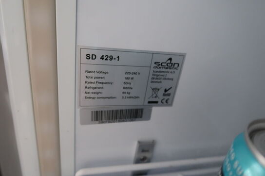 Køleskab SCANDOMESTIC SD 429-1