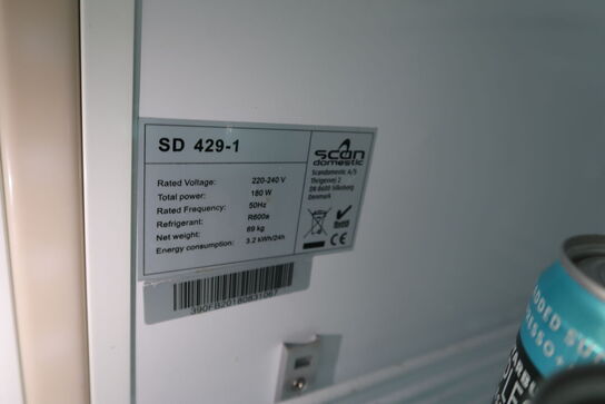 Køleskab SCANDOMESTIC SD 429-1