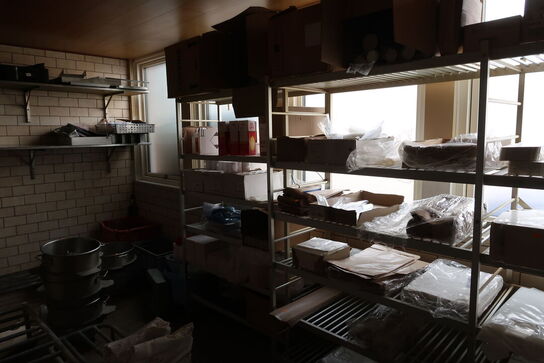 Div. Fødevarereoler uden indhold