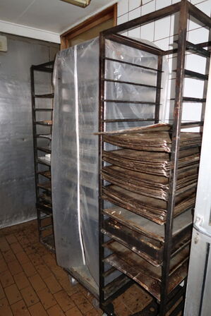 3 stk. stikvogne med div. Bageplader og forme