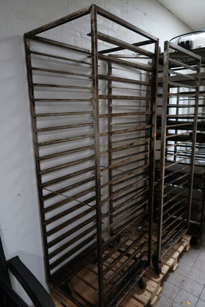 3 stk. stikvogne med div. bageplader