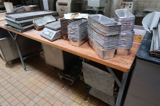 Bagerbord uden indhold