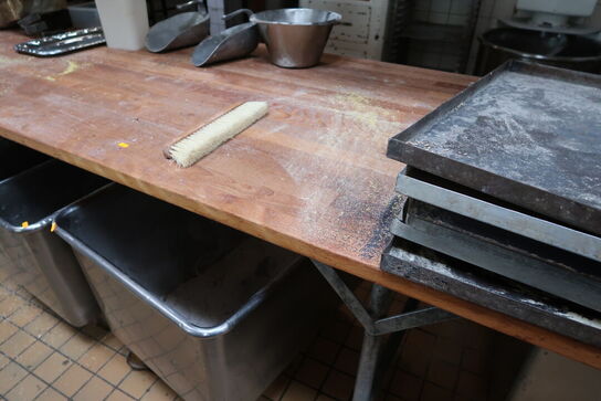 Bagerbord uden indhold