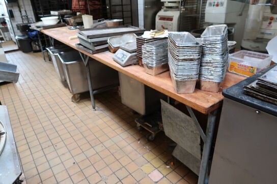 Bagerbord uden indhold