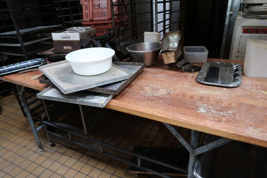 Bagerbord uden indhold