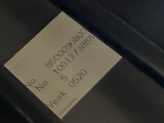 Konferencebord HOLMRIS m. 6 stk. GROOVY stole