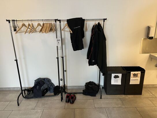 Tøjstativer og vasketøjskurve