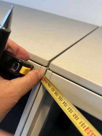 2 stk. omklædningsskabe C+P Möbelsysteme 160 cm bred pr. skab